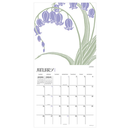 2025 Flower Garden Wall Calendar