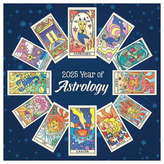 2025 Astrology Wall Calendar