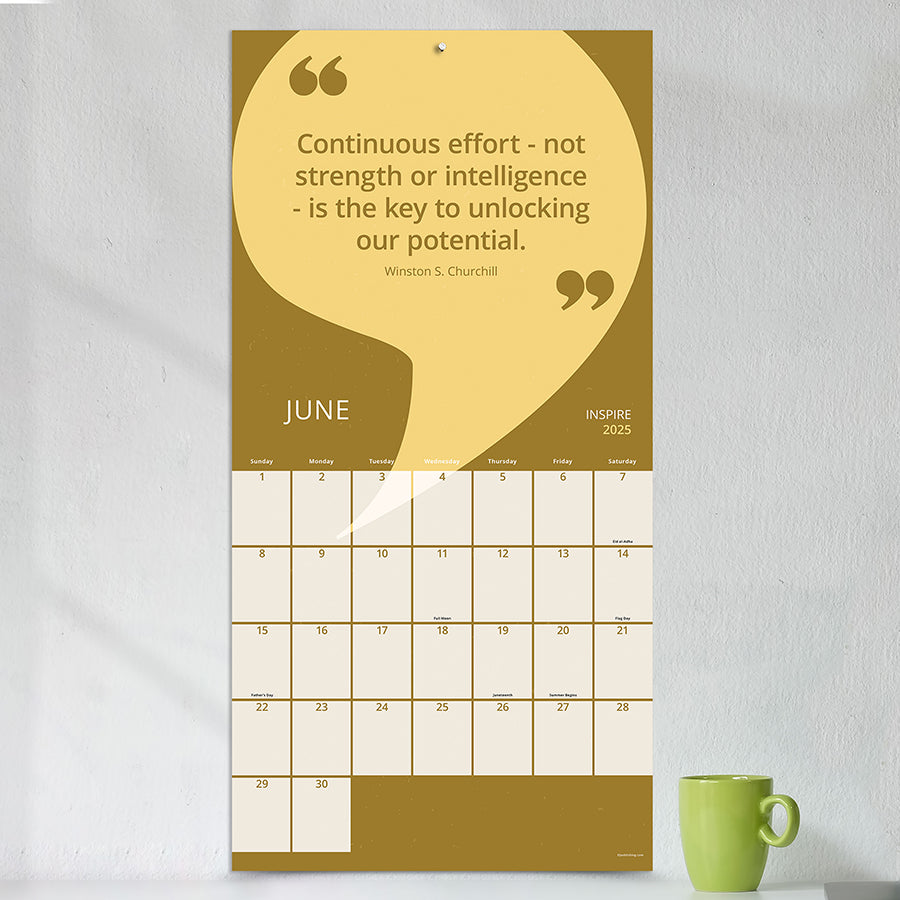 2025 Inspire Wall Calendar