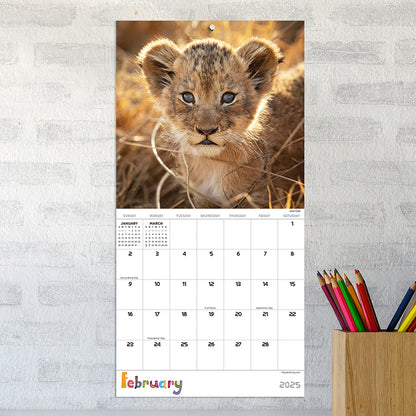 2025 Baby Animals Mini Calendar