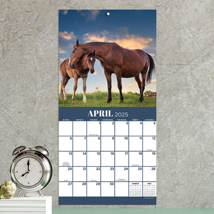 2025 Horses Mini Calendar