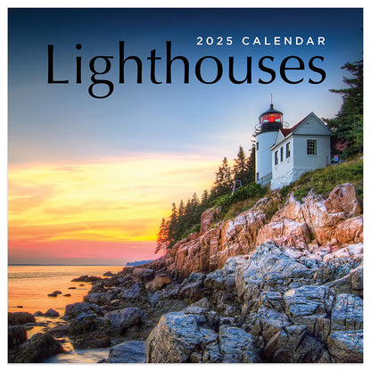 2025 Lighthouses Mini Calendar