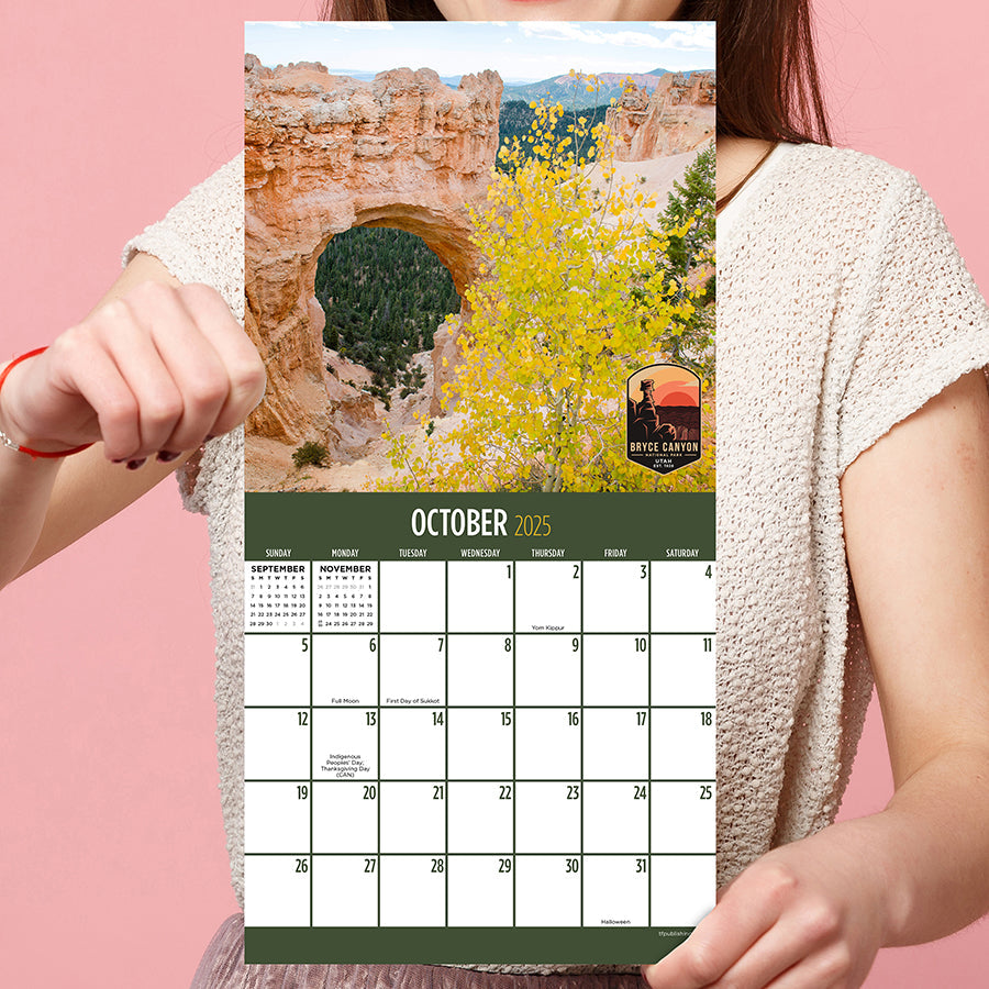 2025 National Parks Mini Calendar