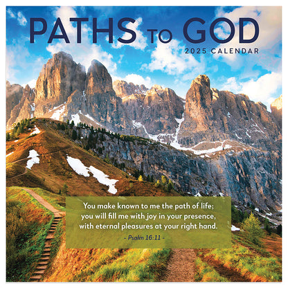 2025 Paths to God Mini Calendar