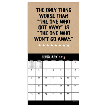 2025 Anti-Affirmations & Sarcasm Mini Calendar