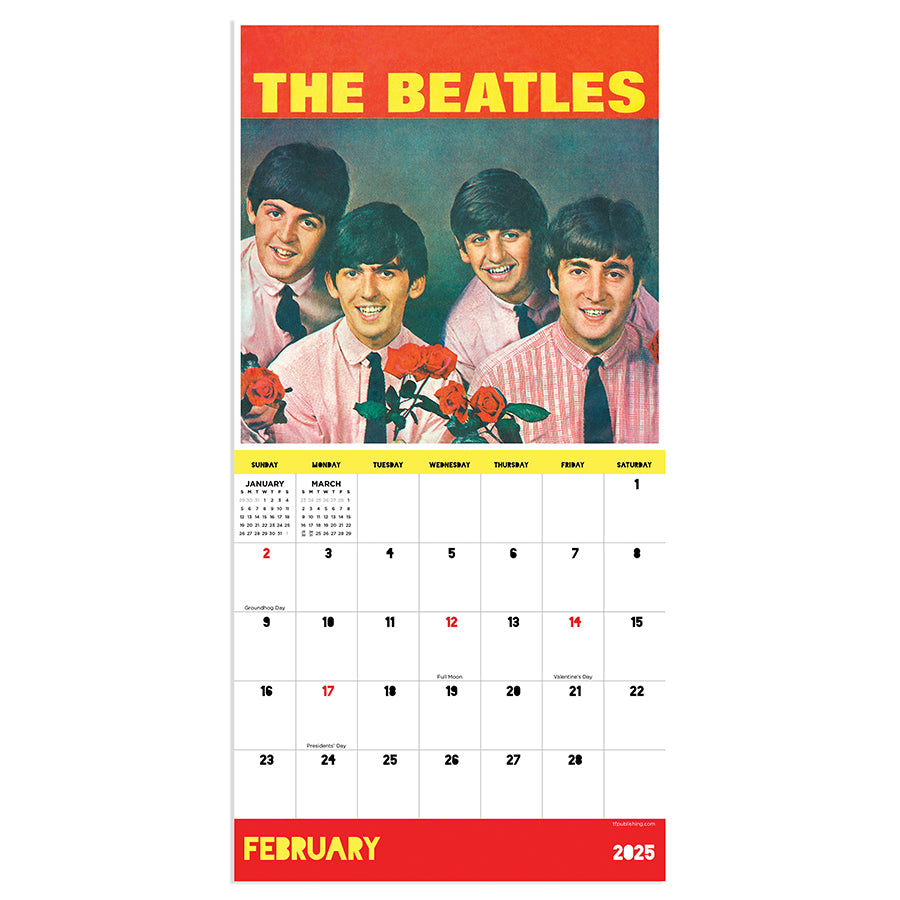 2025 The Beatles Mini Calendar