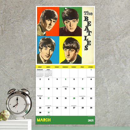 2025 The Beatles Mini Calendar