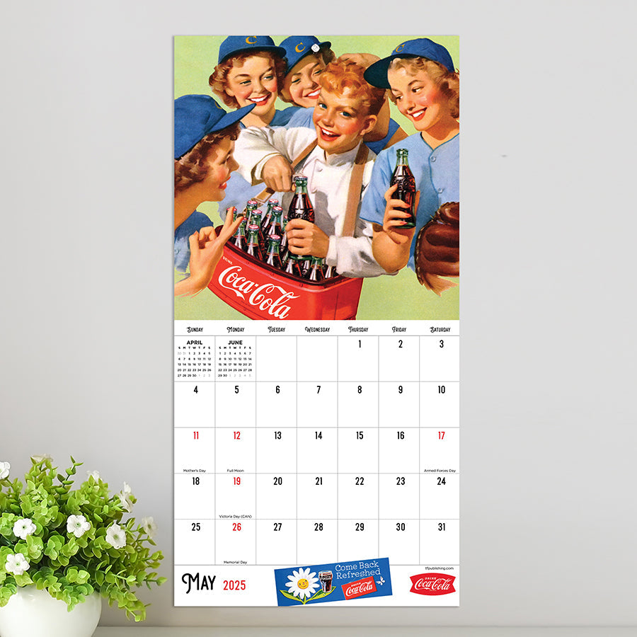 2025 Coca-Cola Mini Calendar