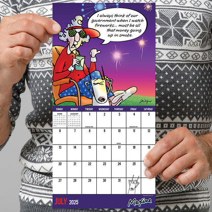 2025 Maxine Mini Calendar