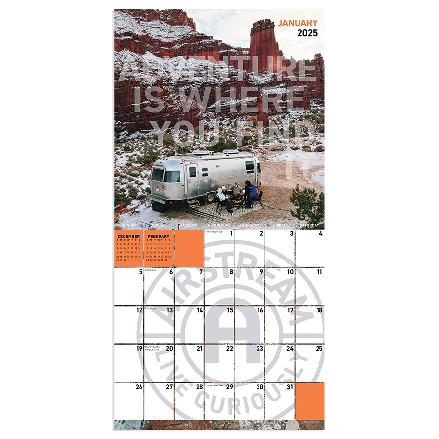 2025 Airstream Mini Calendar