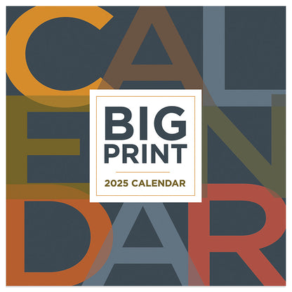 2025 Big Print Mini Calendar