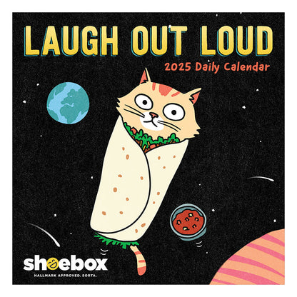 2025 Shoebox Daily Desktop Calendar