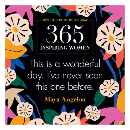 2025 365 Inspiring Women Daily Desktop Calendar