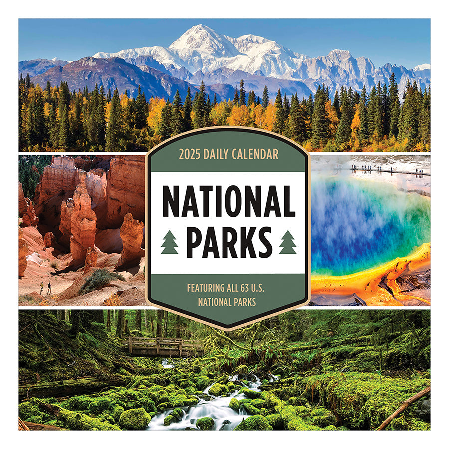 2025 365 National Parks Daily Desktop Calendar