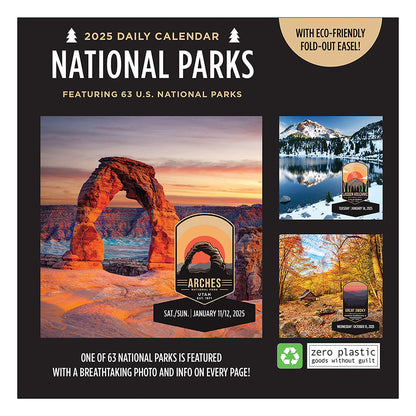 2025 365 National Parks Daily Desktop Calendar