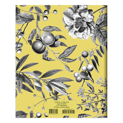 2025 Beyond the Pale Yellow Medium Monthly Planner