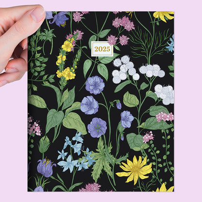 2025 Garden Blooms Medium Monthly Planner