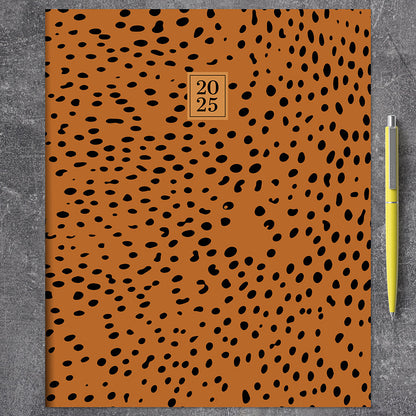 2025 Always Animal Print Large Monthly Planner