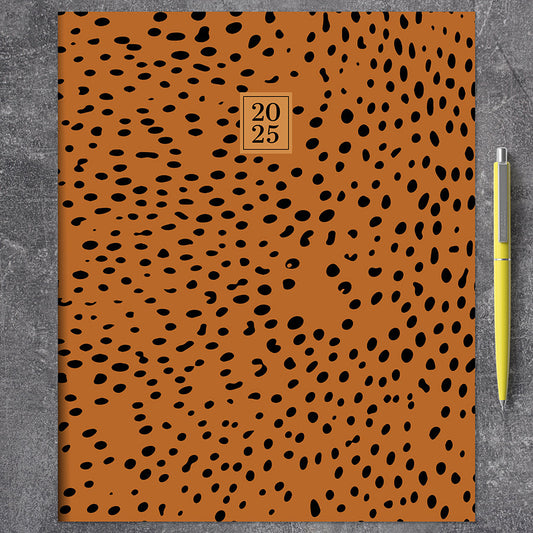 2025 Always Animal Print Large Monthly Planner