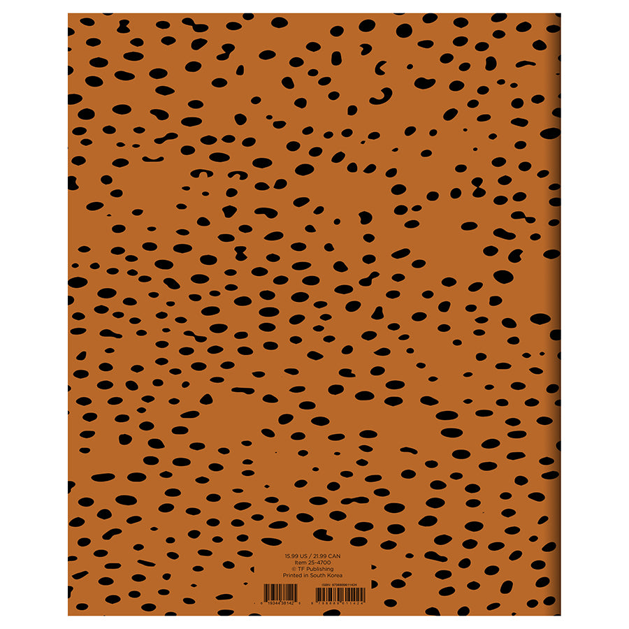 2025 Always Animal Print Large Monthly Planner