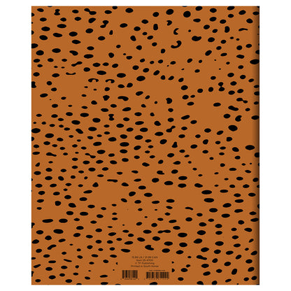 2025 Always Animal Print Large Monthly Planner