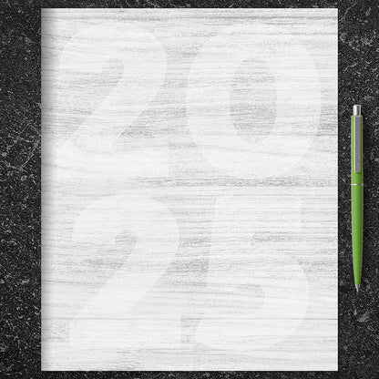 2025 Driftwood Large Monthly Planner