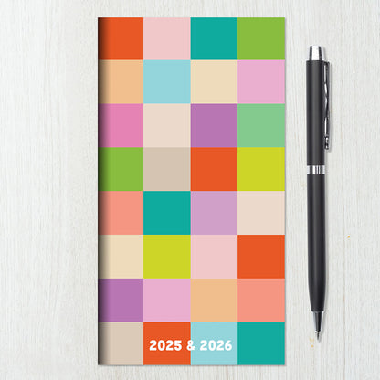 2025-2026 Check Your Colors Small Monthly Pocket Planner