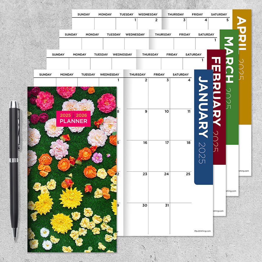 2025-2026 Garden on the Green Small Monthly Pocket Planner