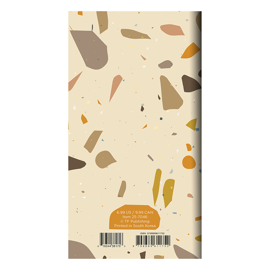 2025-2026 Terrazzo Small Monthly Pocket Planner