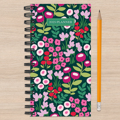 2025 Floral Burst Small Weekly Monthly Planner