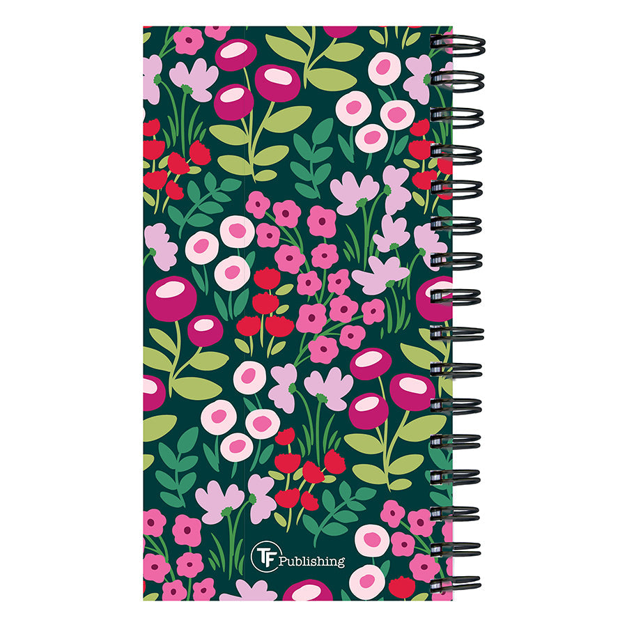 2025 Floral Burst Small Weekly Monthly Planner