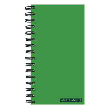 2025 Green Grass Small Weekly Monthly Planner