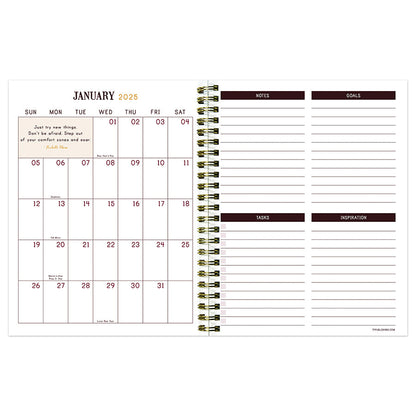 2025 Emerald Edition Medium Weekly Monthly Planner