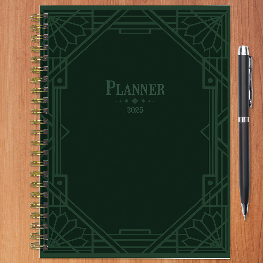 2025 Emerald Edition Medium Weekly Monthly Planner