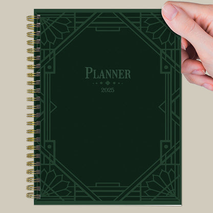 2025 Emerald Edition Medium Weekly Monthly Planner