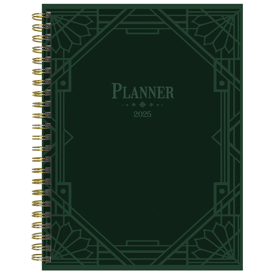 2025 Emerald Edition Medium Weekly Monthly Planner