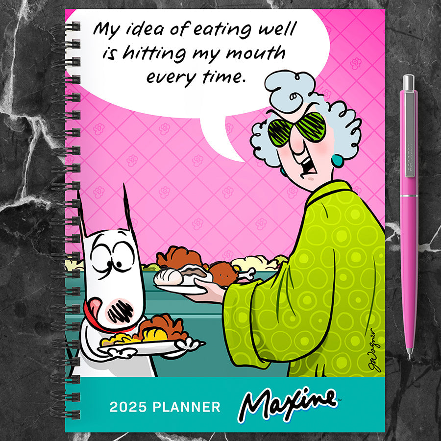 2025 Maxine Medium Weekly Monthly Planner