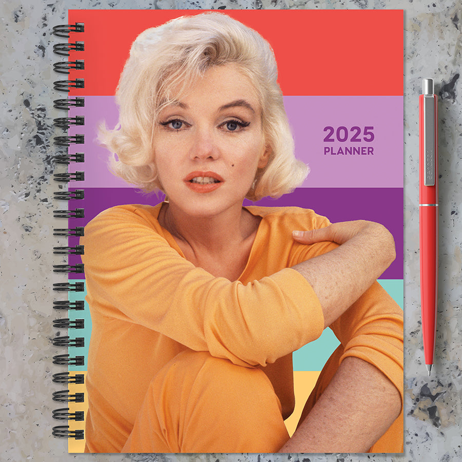 2025 Marilyn Monroe Medium Weekly Monthly Planner