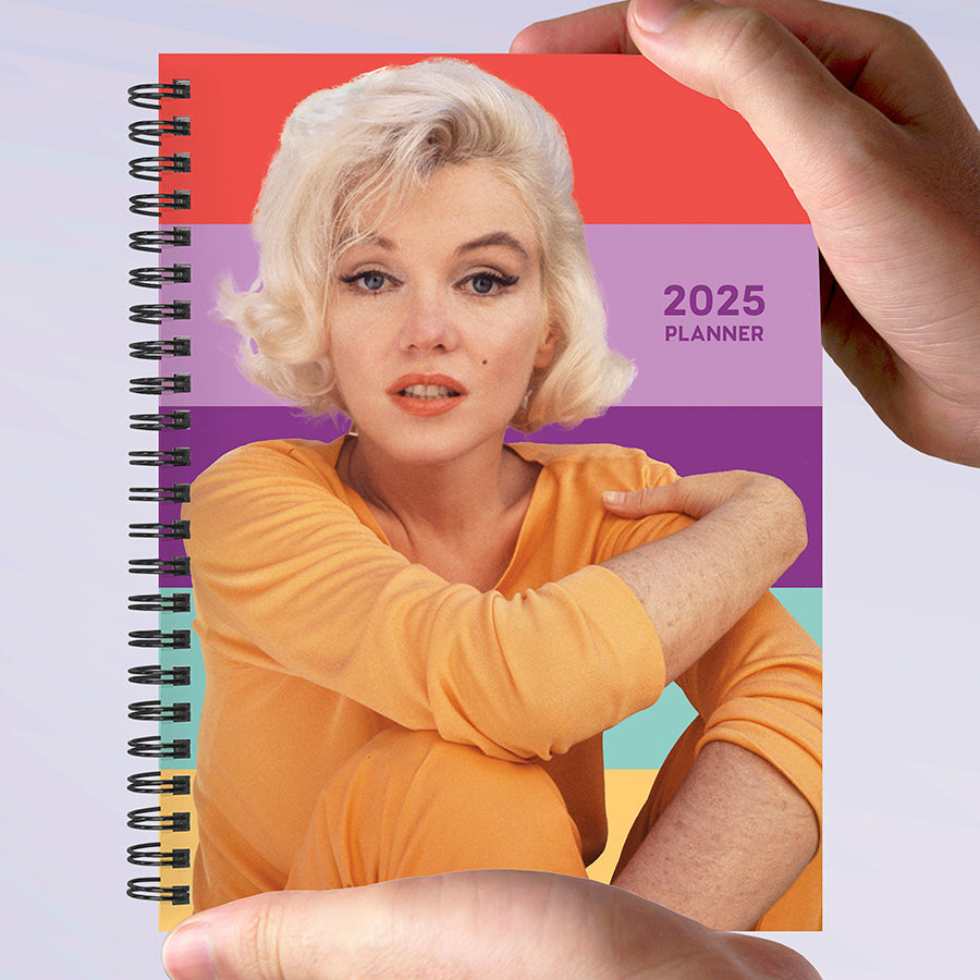 2025 Marilyn Monroe Medium Weekly Monthly Planner