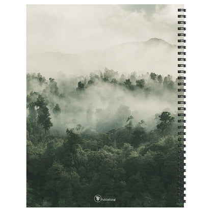 2025 Forest Mist Large Weekly Monthly Planner