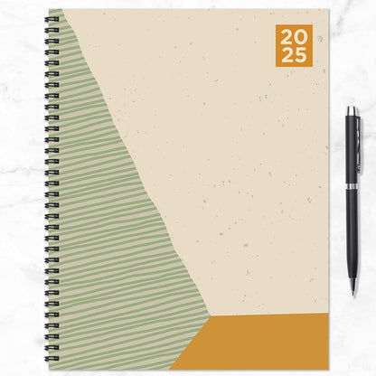 2025 Geometric Large Weekly Monthly Planner