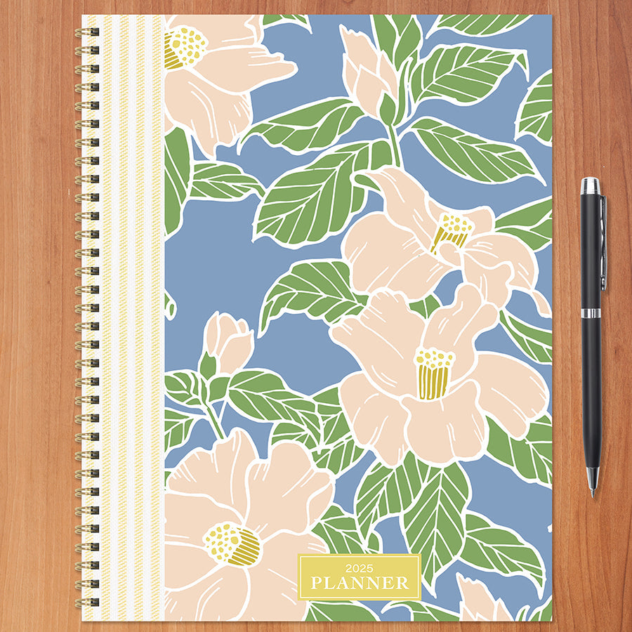 2025 Gardenia Large Weekly Monthly Planner