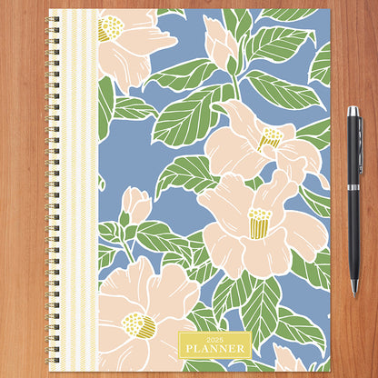 2025 Gardenia Large Weekly Monthly Planner