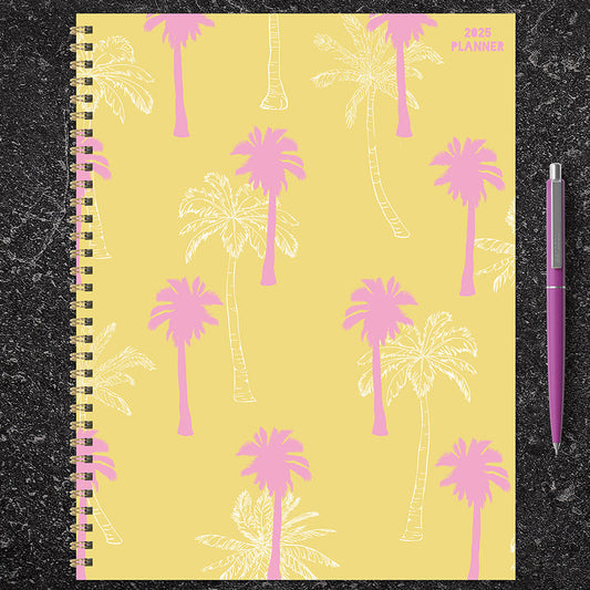 2025 Palms & Sunshine Large Weekly Monthly Planner