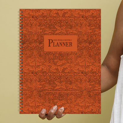 2025 Baroque Marigold Large Weekly Monthly Planner