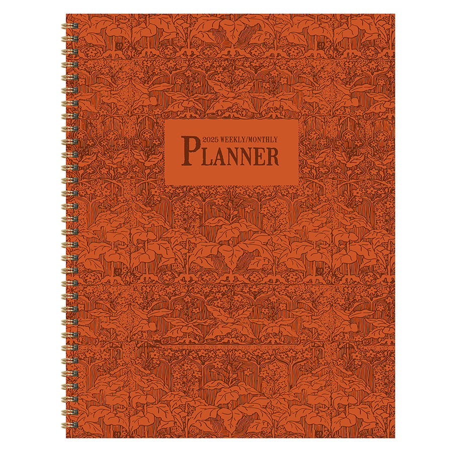 2025 Baroque Marigold Large Weekly Monthly Planner