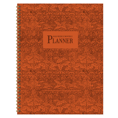 2025 Baroque Marigold Large Weekly Monthly Planner