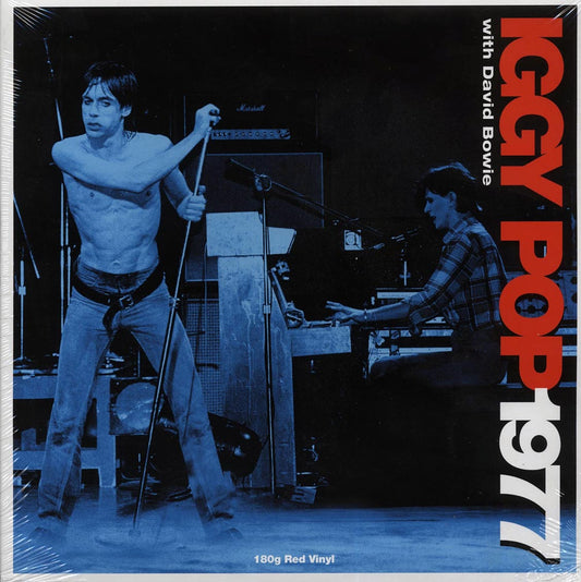 Iggy Pop, David Bowie - 1977: Iggy Pop With David Bowie (180g) (red vinyl)