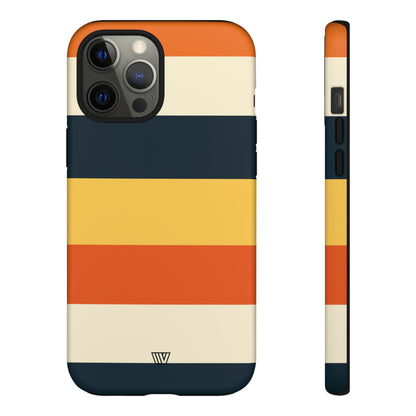 BEACH SUNSET STRIPES | Tough Phone Case