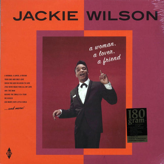 Jackie Wilson - A Woman. A Lover. A Friend. (ltd. ed.) (180g) (High-Def VV)